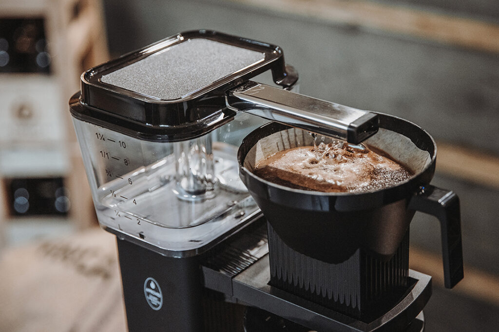 Moccamaster Filtermaschine für gleichmäßiges Filterkaffee kochen
