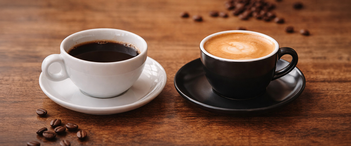  caffe crema vs filterkaffee vergleich zwei tassen unterschied kaffeearten