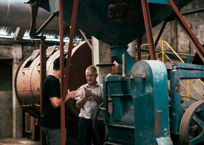 Verarbeitung von Rohkaffee auf der Finca Fulda Kaffee Mexiko mit Rainer Böhme und Heiko Reinholz