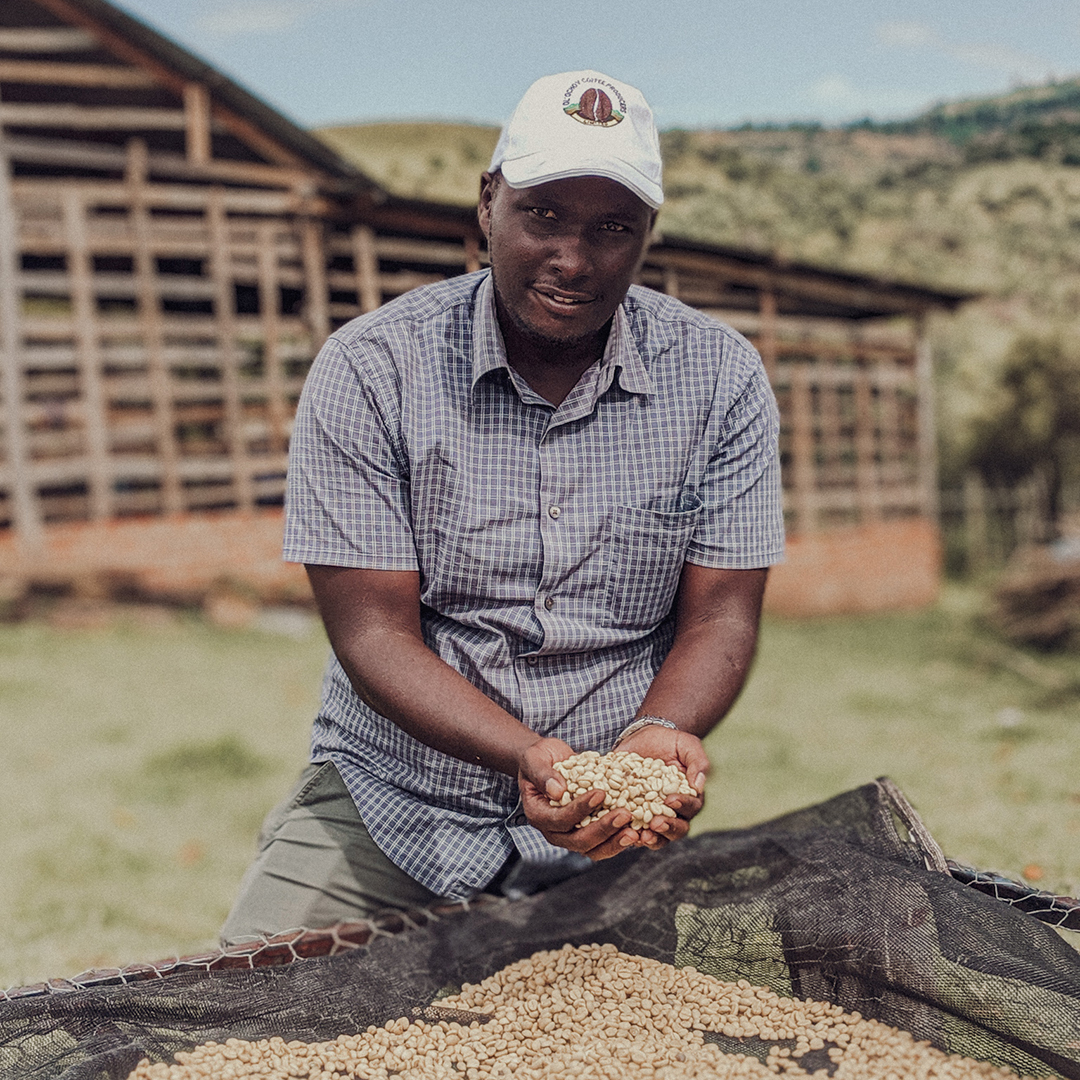 Schild mit Aufschrift Finca Fulda auf der Kaffeefarm in Mexiko