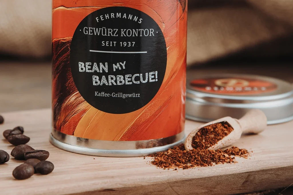 Bean My Barbecue Kaffee-Grillgewürz mit Finca Fulda Espresso von Reinholz und Fehrmann